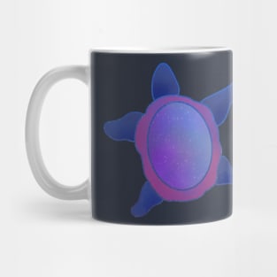 Pride Flag Space Turtle Bisexual Flag Mug